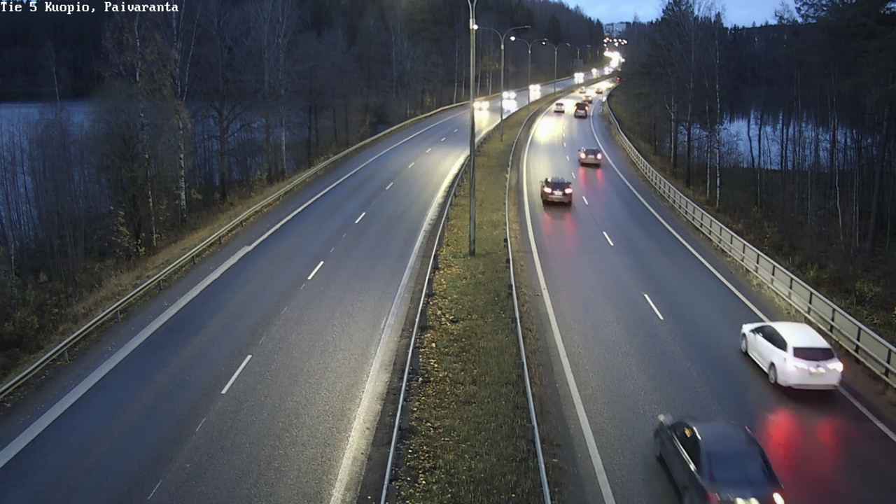 Weather Camera Image Väg 5 Kuopio, Päiväranta, Kuopio, Pohjois-Savo
