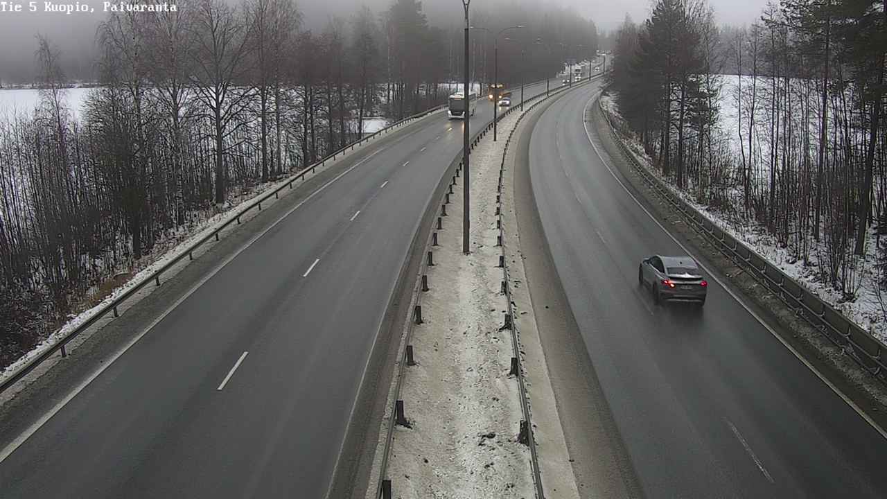 Weather Camera Image Road 5 Kuopio, Päiväranta, Kuopio, Pohjois-Savo