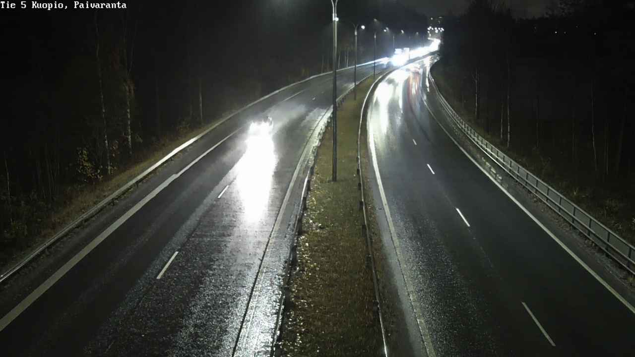Weather Camera Image Väg 5 Kuopio, Päiväranta, Kuopio, Pohjois-Savo