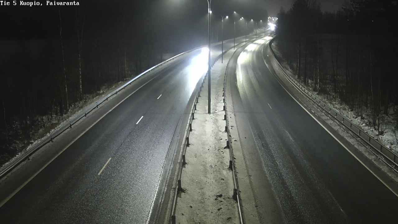 Weather Camera Image Road 5 Kuopio, Päiväranta, Kuopio, Pohjois-Savo