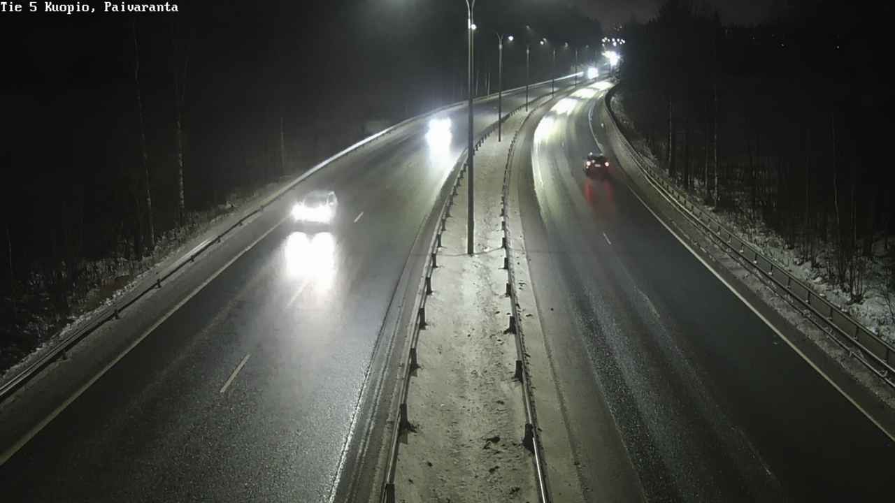 Weather Camera Image Road 5 Kuopio, Päiväranta, Kuopio, Pohjois-Savo