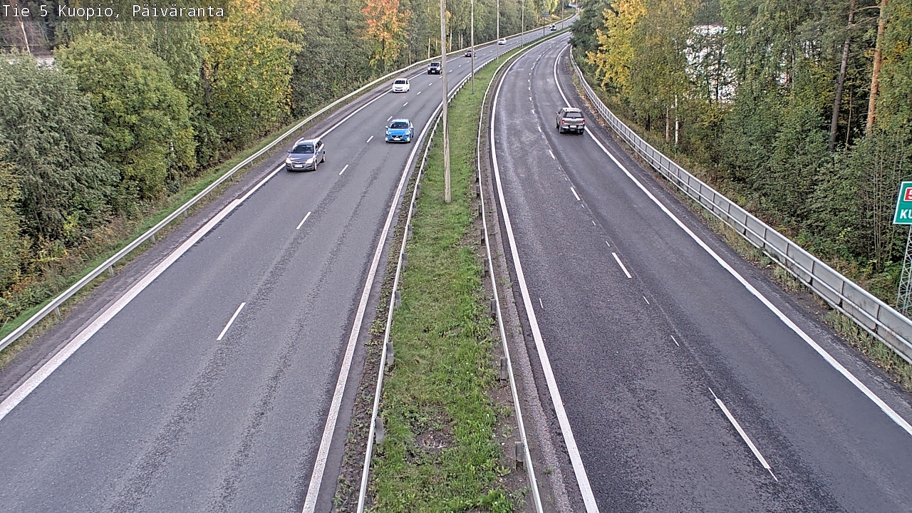 Kelikamerat Kuva Tie 5 Kuopio, Päiväranta, Kuopio, Pohjois-Savo