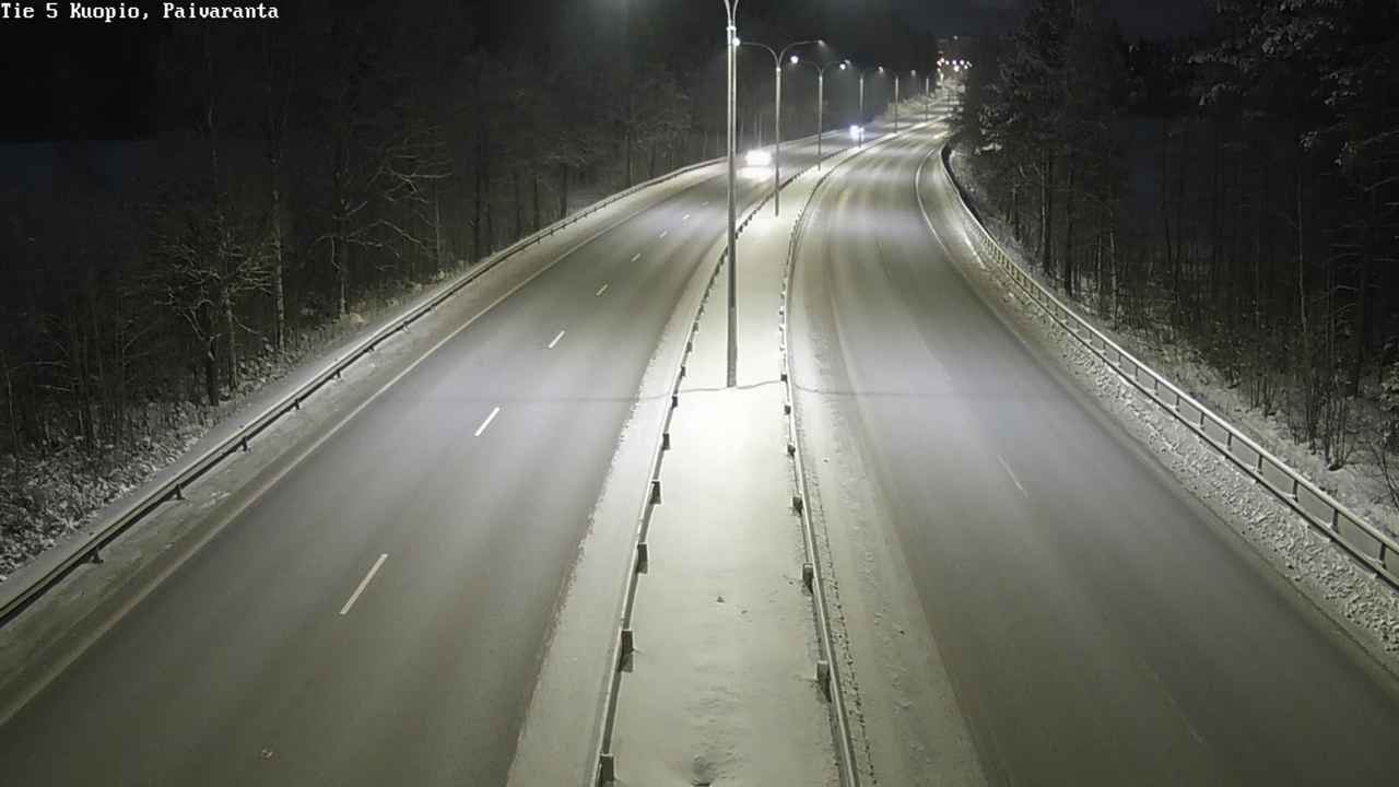 Weather Camera Image Väg 5 Kuopio, Päiväranta, Kuopio, Pohjois-Savo