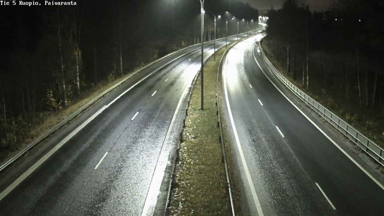 Weather Camera Image Road 5 Kuopio, Päiväranta, Kuopio, Pohjois-Savo