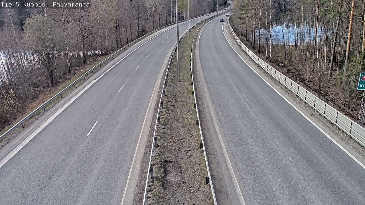 Kelikamerat Kuva Tie 5 Kuopio, Päiväranta, Kuopio, Pohjois-Savo