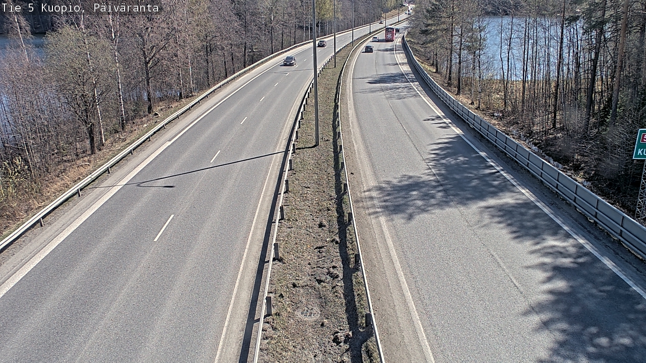 Weather Camera Image Road 5 Kuopio, Päiväranta, Kuopio, Pohjois-Savo