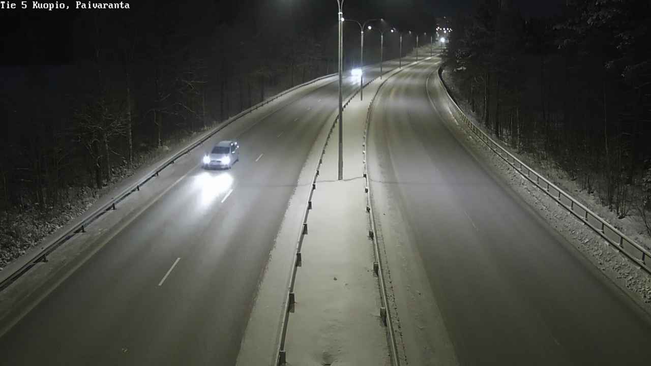 Weather Camera Image Väg 5 Kuopio, Päiväranta, Kuopio, Pohjois-Savo
