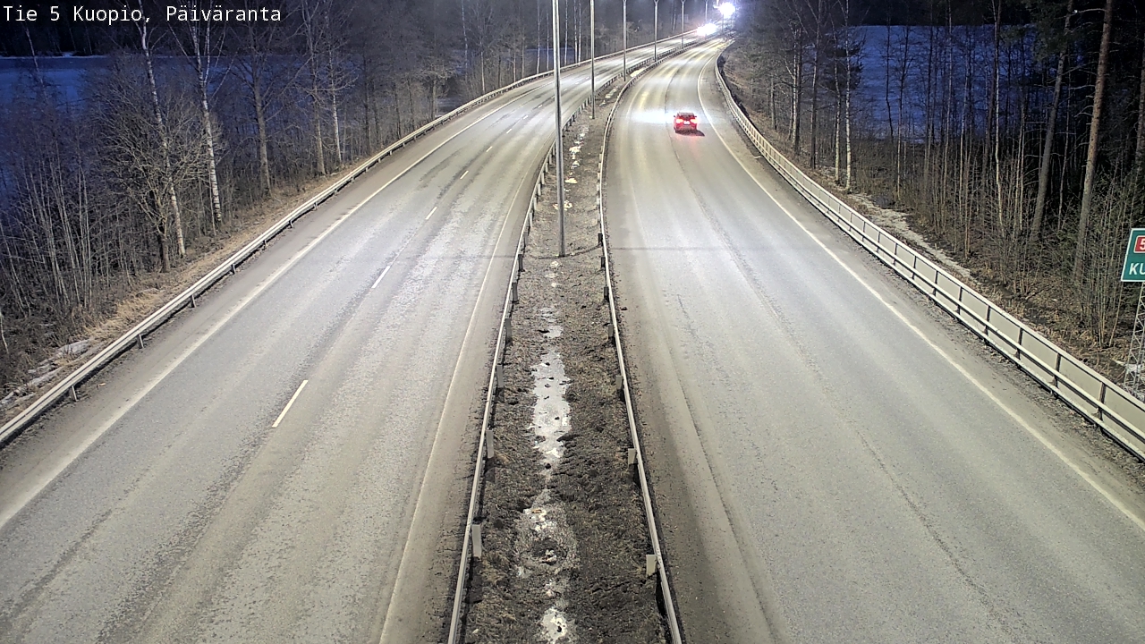 Kelikamerat Kuva Tie 5 Kuopio, Päiväranta, Kuopio, Pohjois-Savo