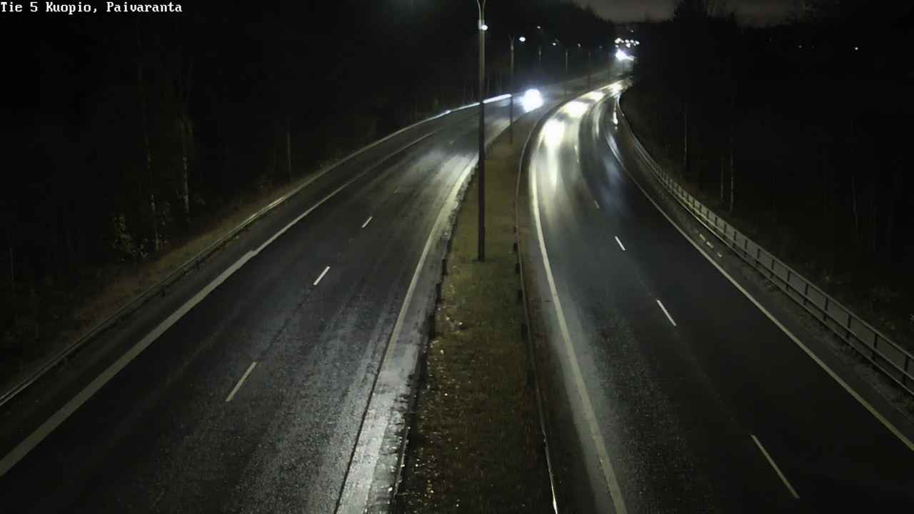 Weather Camera Image Road 5 Kuopio, Päiväranta, Kuopio, Pohjois-Savo