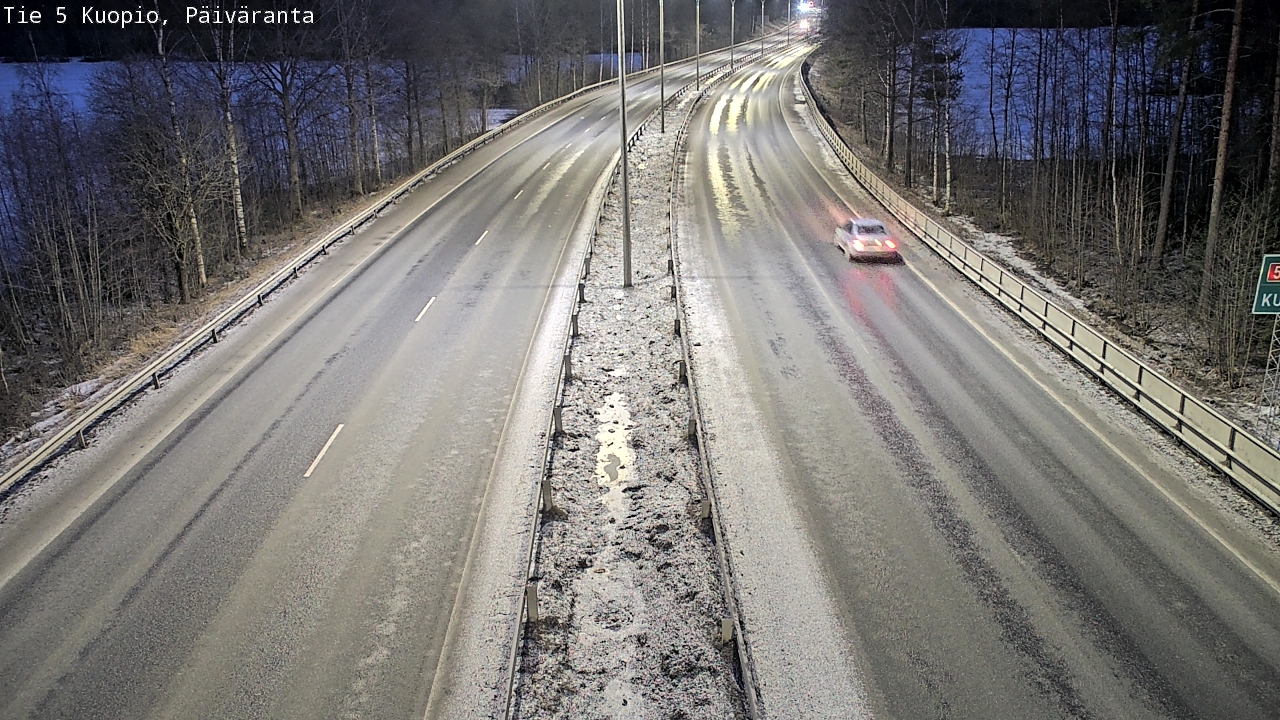 Kelikamerat Kuva Tie 5 Kuopio, Päiväranta, Kuopio, Pohjois-Savo