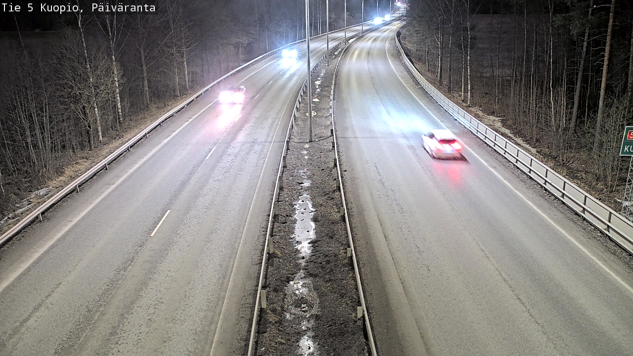 Kelikamerat Kuva Tie 5 Kuopio, Päiväranta, Kuopio, Pohjois-Savo