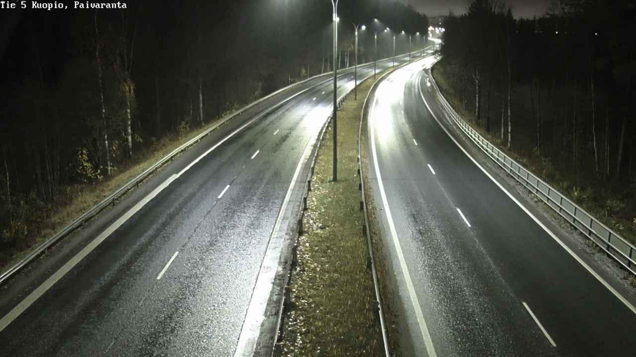 Weather Camera Image Road 5 Kuopio, Päiväranta, Kuopio, Pohjois-Savo