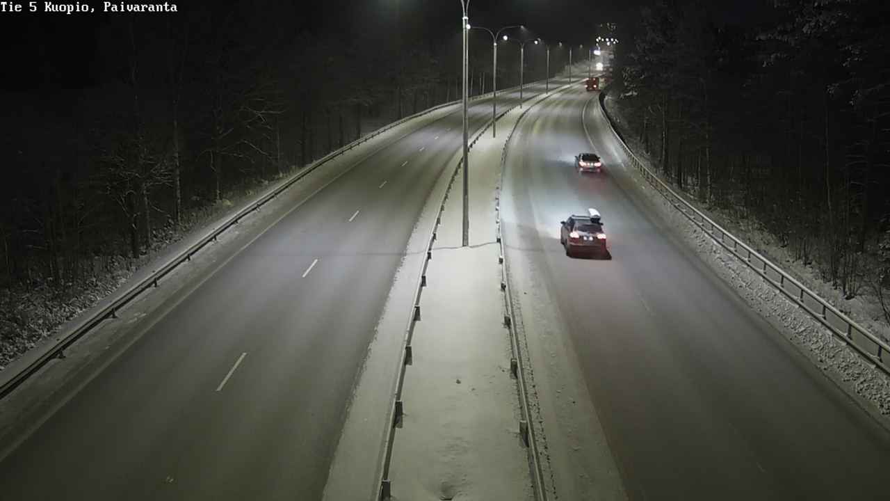 Weather Camera Image Väg 5 Kuopio, Päiväranta, Kuopio, Pohjois-Savo