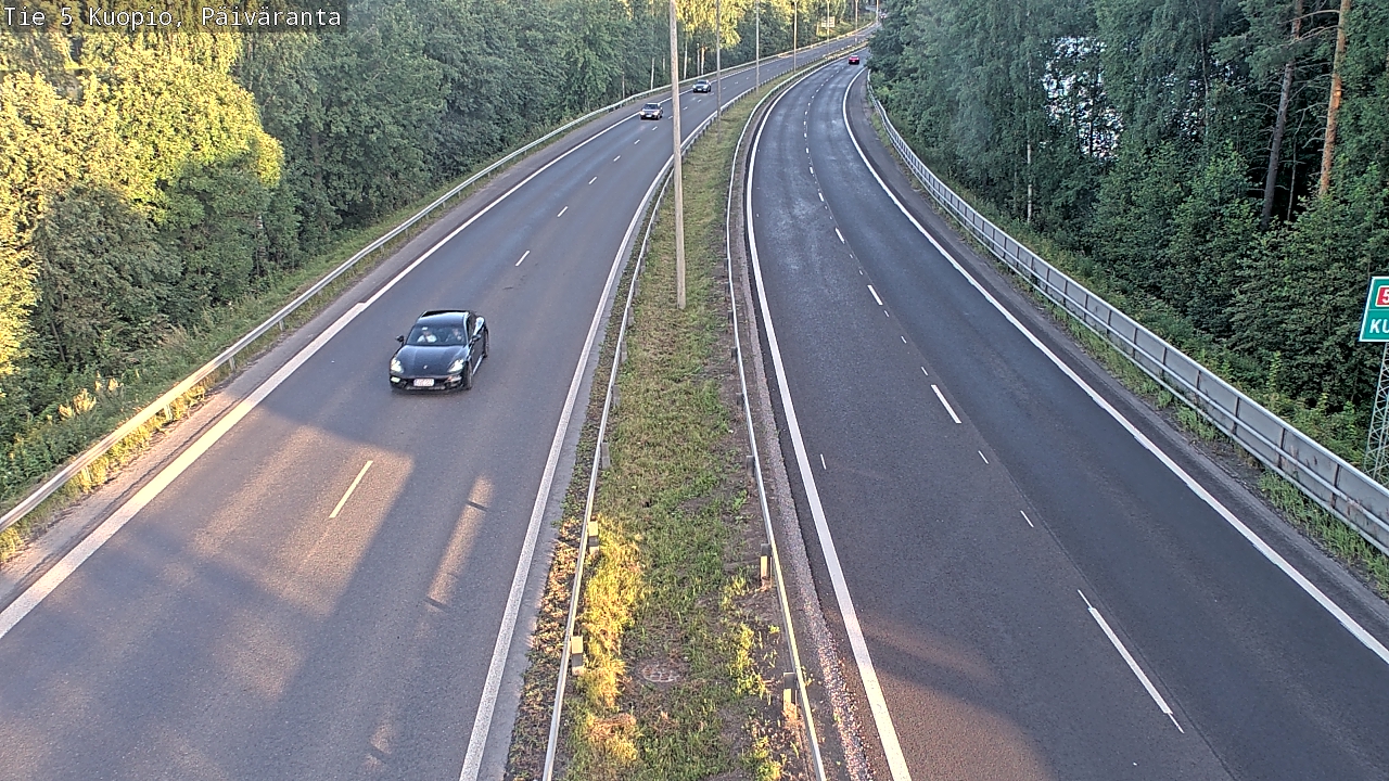 Kelikamerat Kuva Tie 5 Kuopio, Päiväranta, Kuopio, Pohjois-Savo