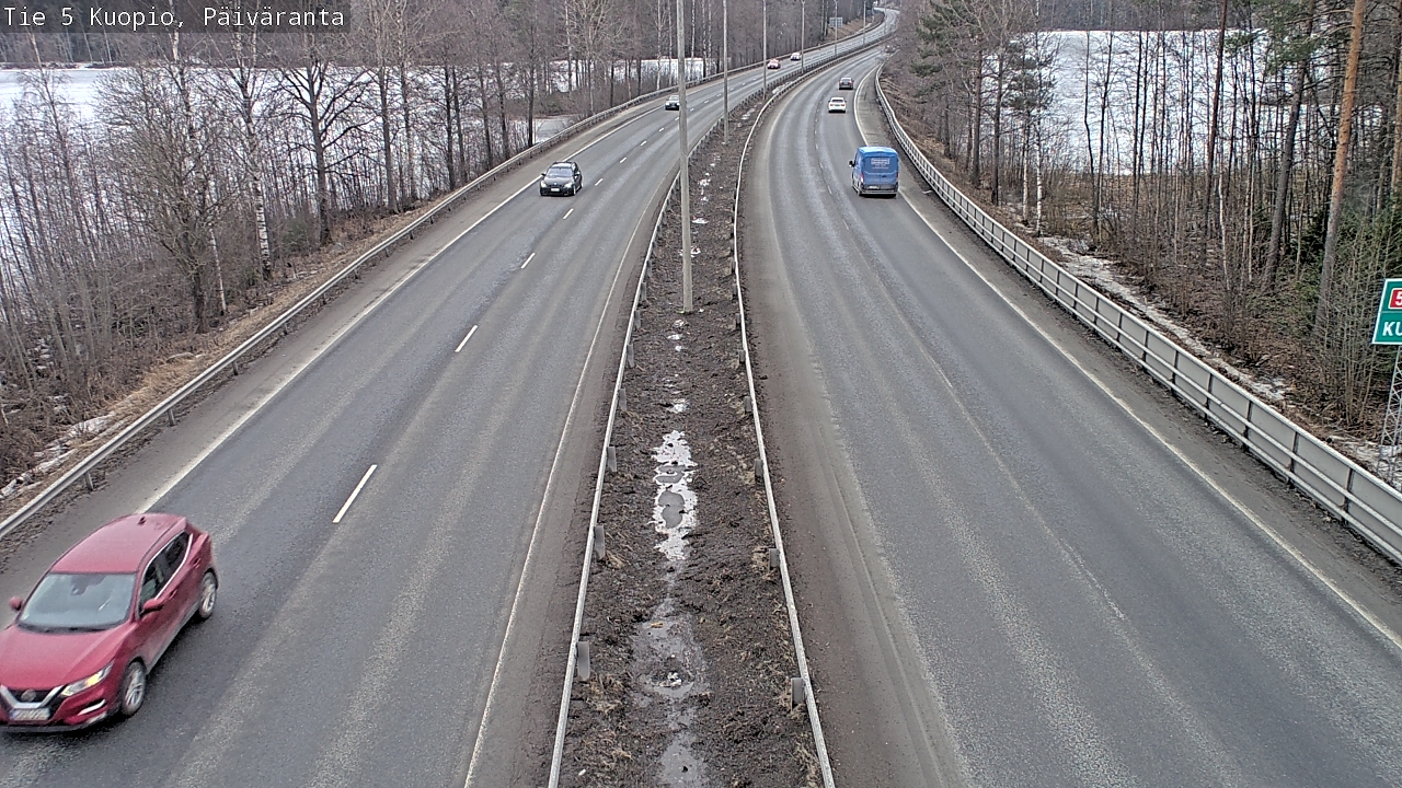 Kelikamerat Kuva Tie 5 Kuopio, Päiväranta, Kuopio, Pohjois-Savo