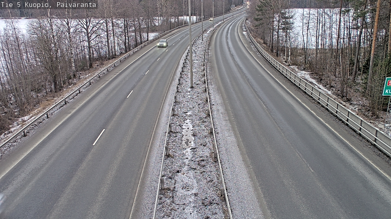 Kelikamerat Kuva Tie 5 Kuopio, Päiväranta, Kuopio, Pohjois-Savo