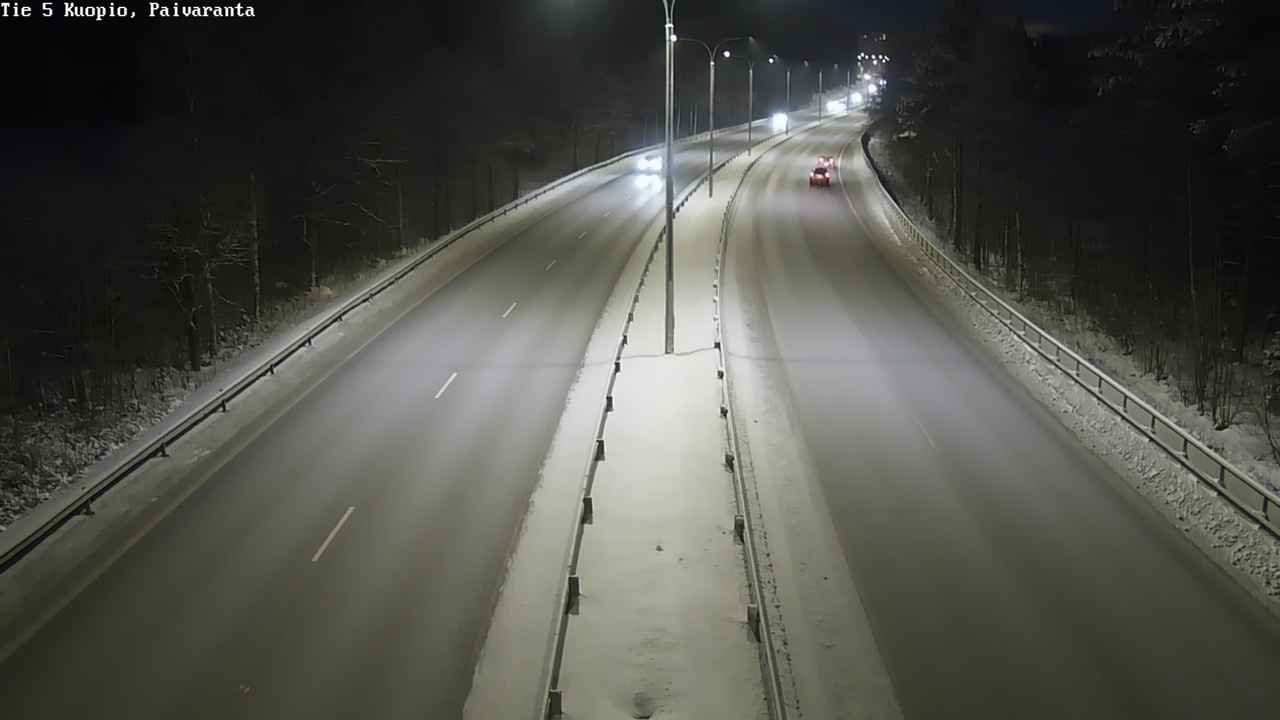 Weather Camera Image Väg 5 Kuopio, Päiväranta, Kuopio, Pohjois-Savo