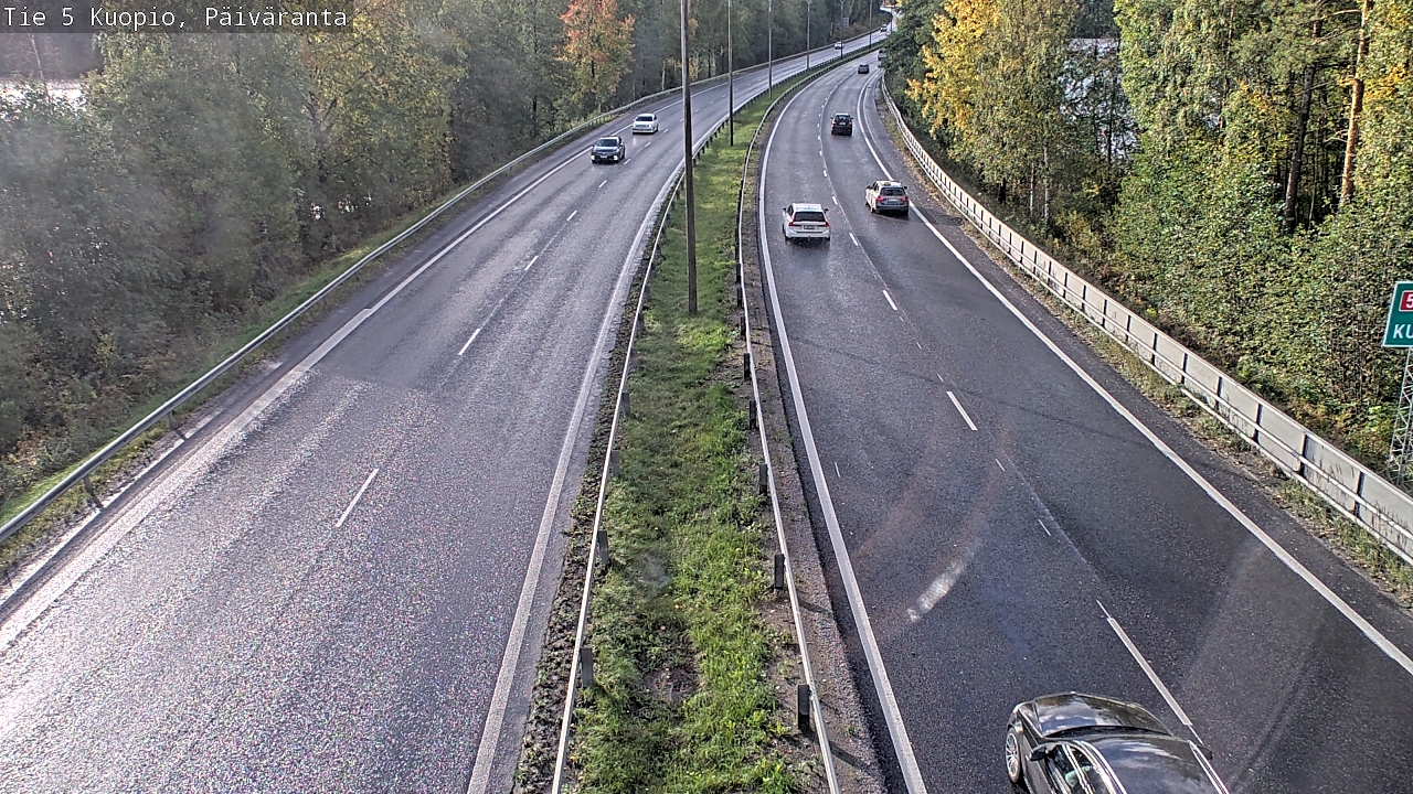 Weather Camera Image Road 5 Kuopio, Päiväranta, Kuopio, Pohjois-Savo