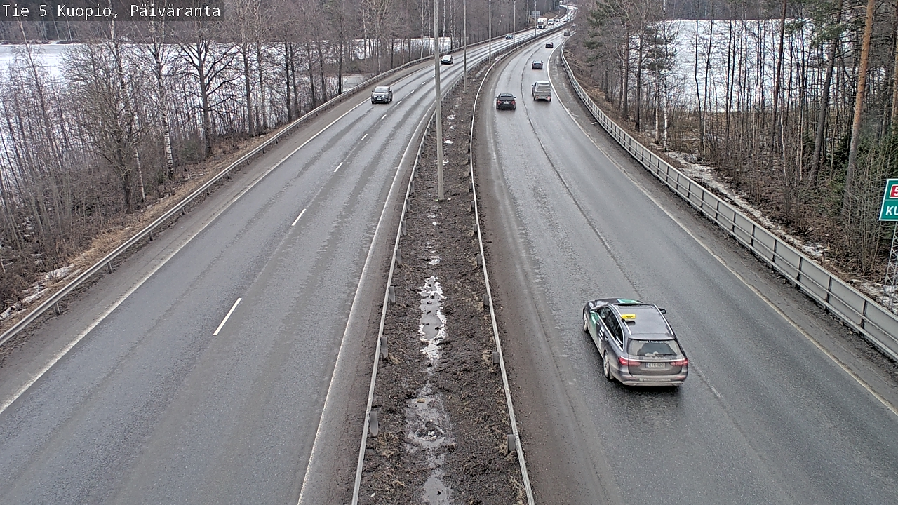Kelikamerat Kuva Tie 5 Kuopio, Päiväranta, Kuopio, Pohjois-Savo