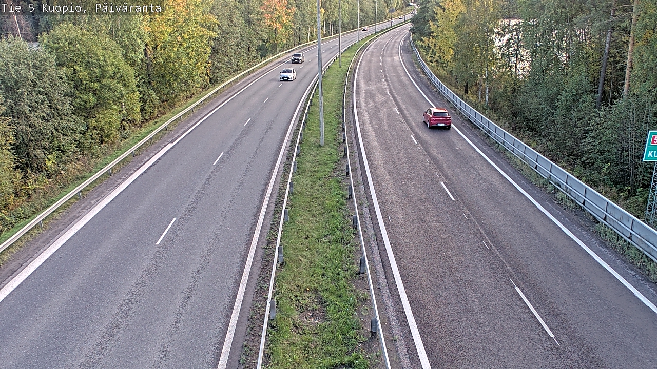 Kelikamerat Kuva Tie 5 Kuopio, Päiväranta, Kuopio, Pohjois-Savo