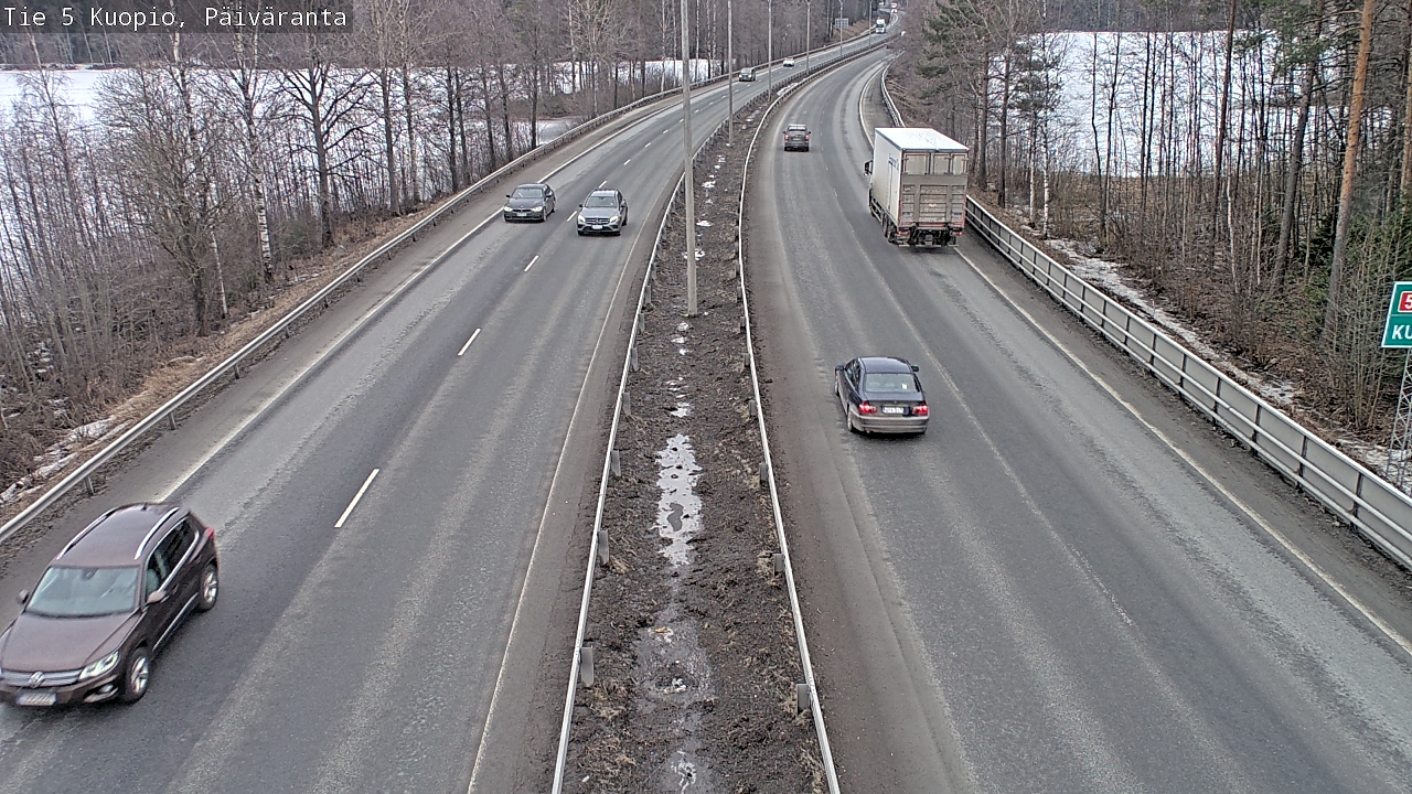 Kelikamerat Kuva Tie 5 Kuopio, Päiväranta, Kuopio, Pohjois-Savo