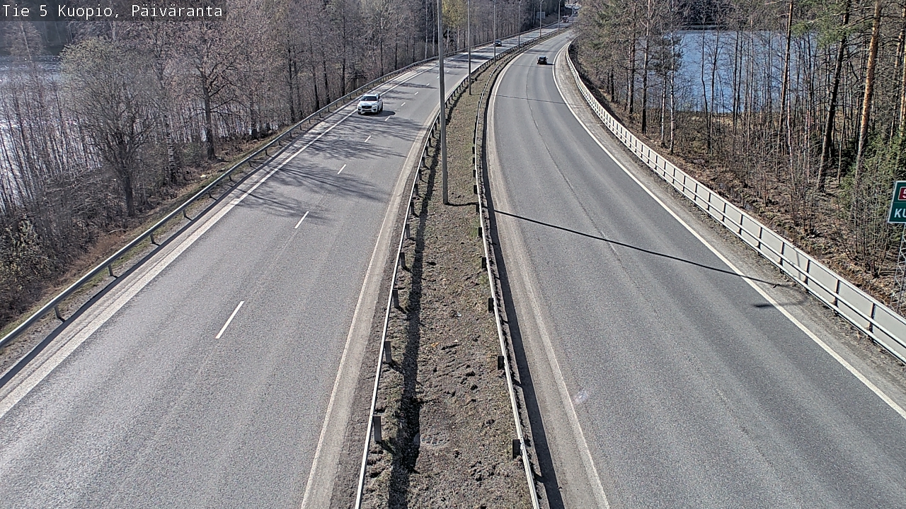 Weather Camera Image Road 5 Kuopio, Päiväranta, Kuopio, Pohjois-Savo