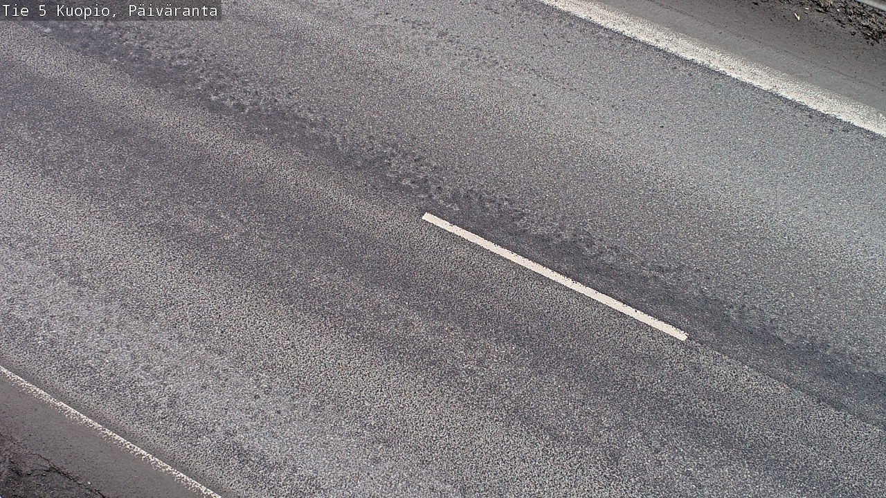 Weather Camera Image Road 5 Kuopio, Päiväranta, Kuopio, Pohjois-Savo