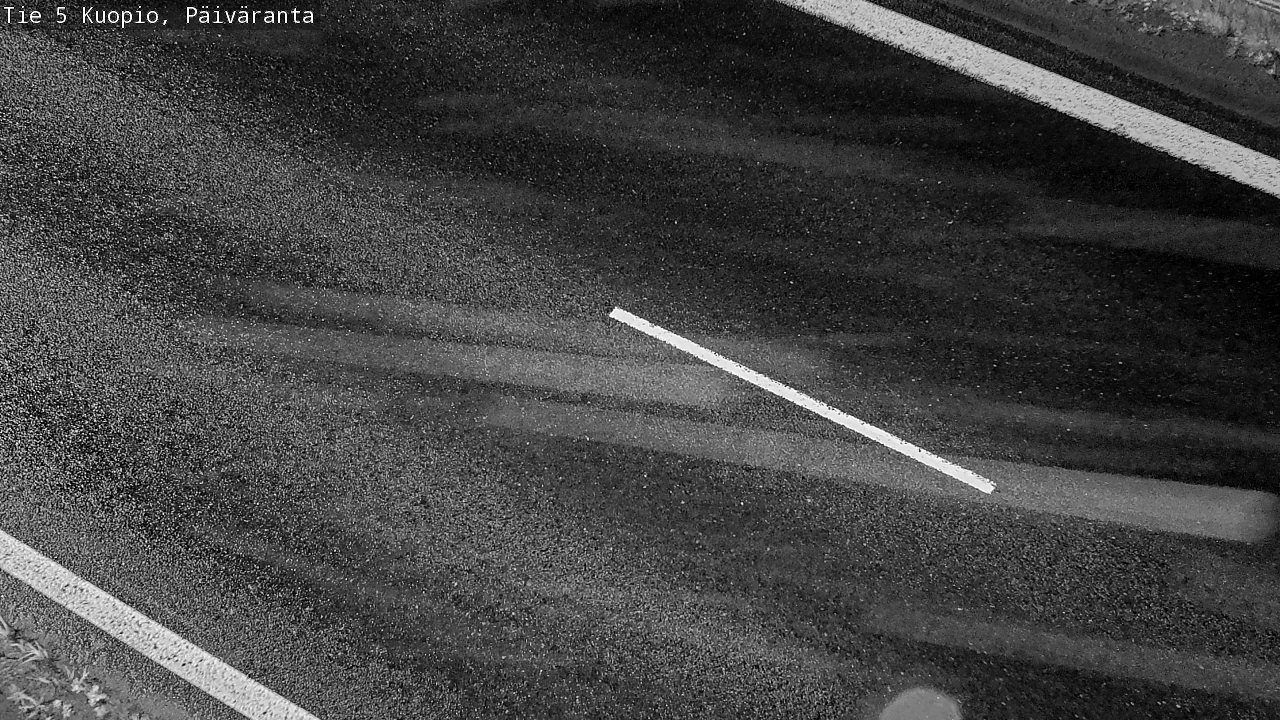 Weather Camera Image Road 5 Kuopio, Päiväranta, Kuopio, Pohjois-Savo