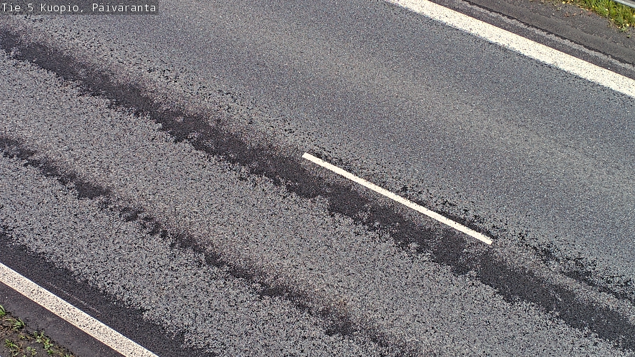 Weather Camera Image Road 5 Kuopio, Päiväranta, Kuopio, Pohjois-Savo