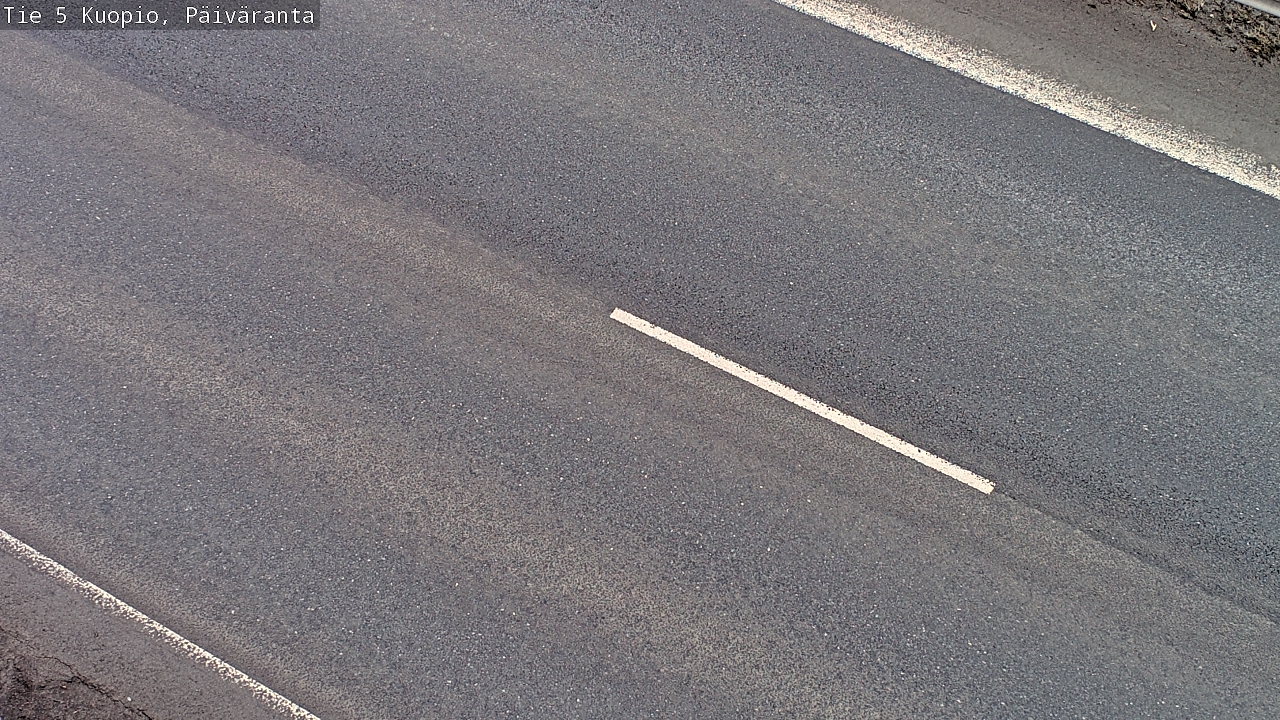 Weather Camera Image Väg 5 Kuopio, Päiväranta, Kuopio, Pohjois-Savo