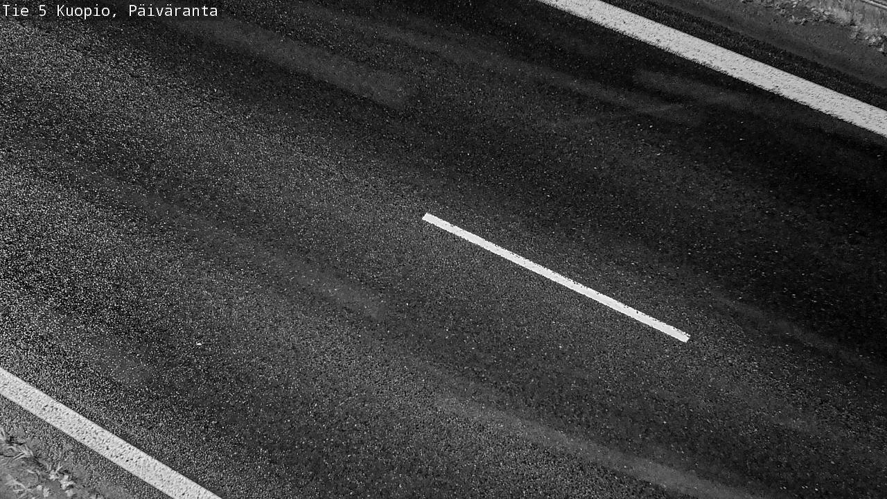 Weather Camera Image Road 5 Kuopio, Päiväranta, Kuopio, Pohjois-Savo
