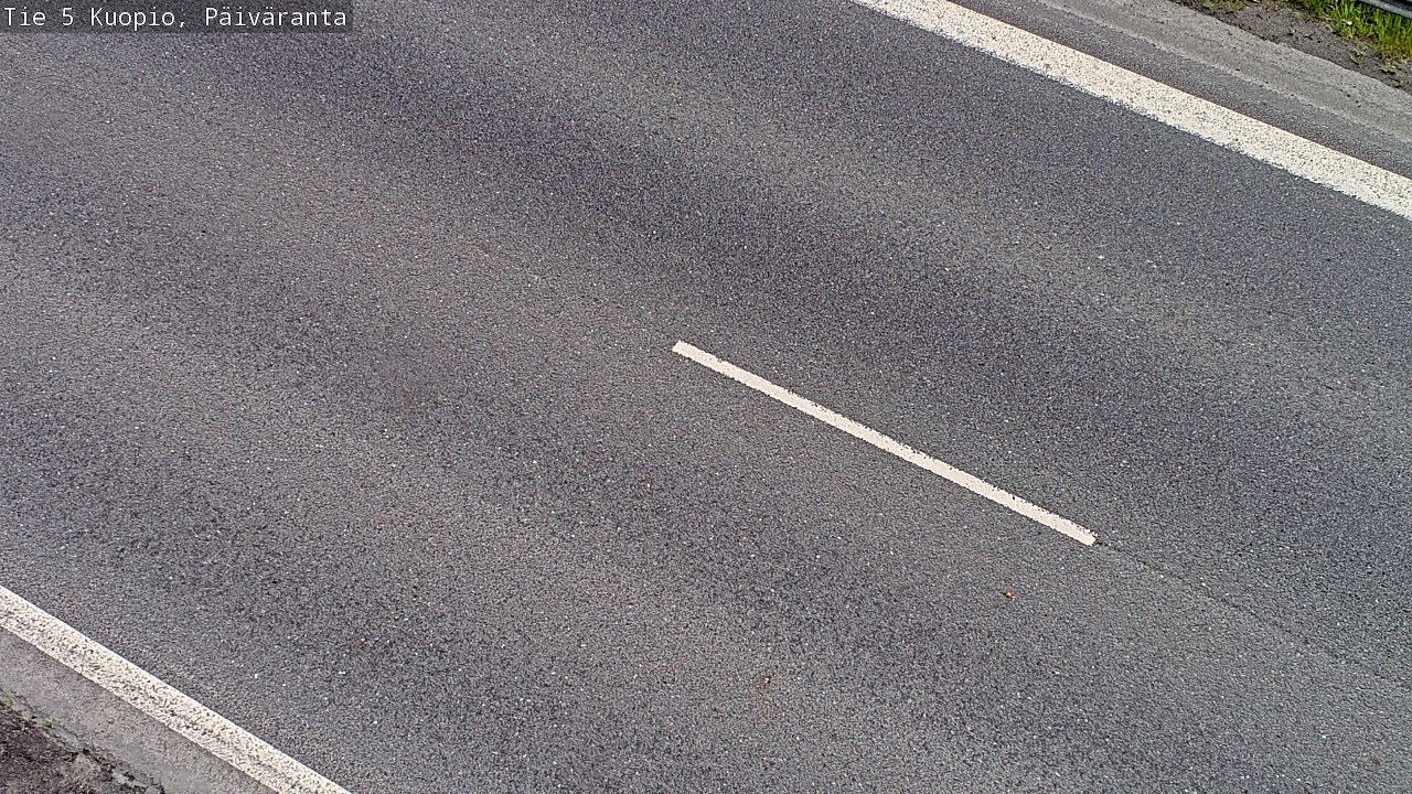 Weather Camera Image Road 5 Kuopio, Päiväranta, Kuopio, Pohjois-Savo