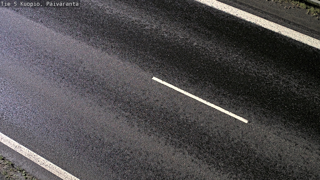 Weather Camera Image Road 5 Kuopio, Päiväranta, Kuopio, Pohjois-Savo