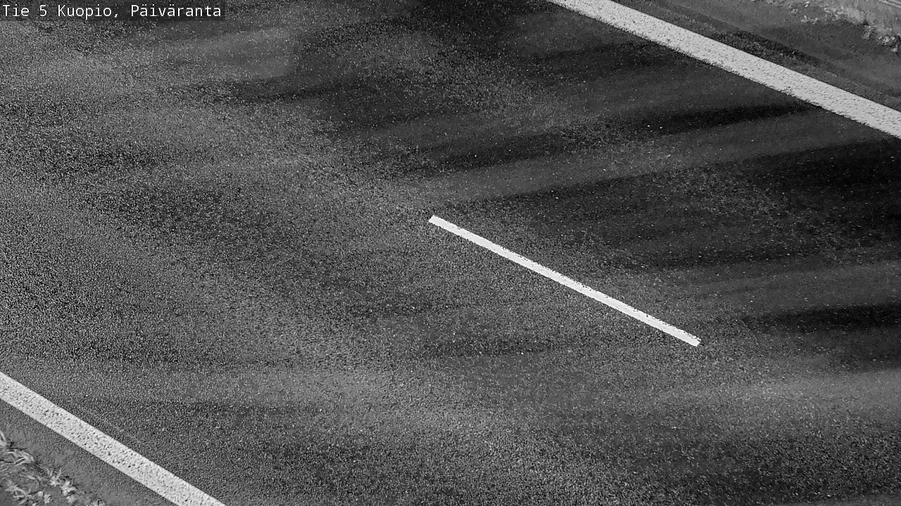 Weather Camera Image Road 5 Kuopio, Päiväranta, Kuopio, Pohjois-Savo