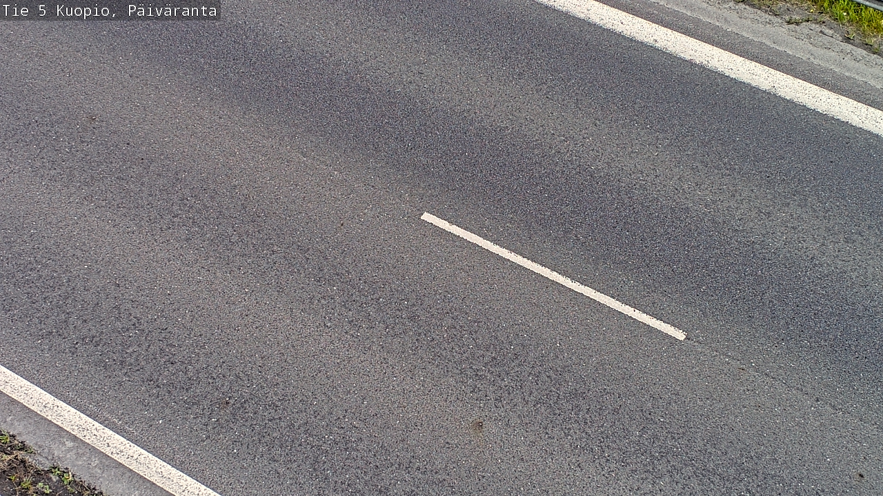 Weather Camera Image Road 5 Kuopio, Päiväranta, Kuopio, Pohjois-Savo