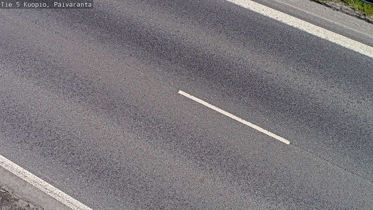 Weather Camera Image Road 5 Kuopio, Päiväranta, Kuopio, Pohjois-Savo