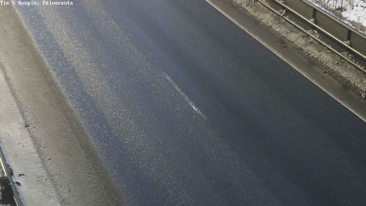 Weather Camera Image Road 5 Kuopio, Päiväranta, Kuopio, Pohjois-Savo