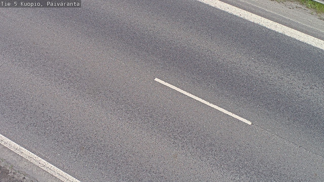 Weather Camera Image Road 5 Kuopio, Päiväranta, Kuopio, Pohjois-Savo