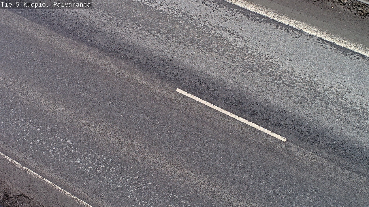Weather Camera Image Väg 5 Kuopio, Päiväranta, Kuopio, Pohjois-Savo