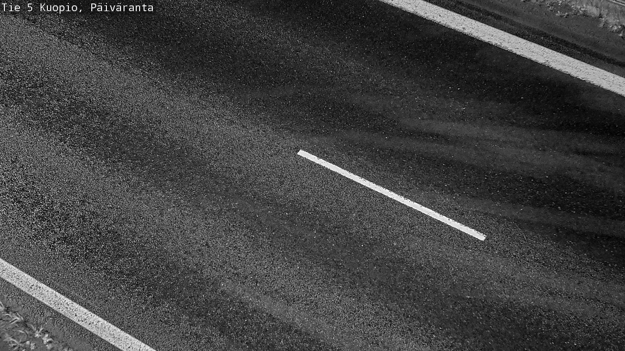Weather Camera Image Road 5 Kuopio, Päiväranta, Kuopio, Pohjois-Savo