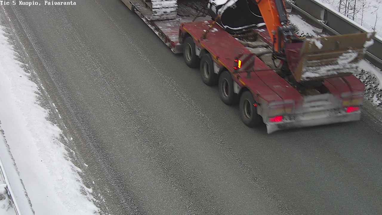 Weather Camera Image Väg 5 Kuopio, Päiväranta, Kuopio, Pohjois-Savo