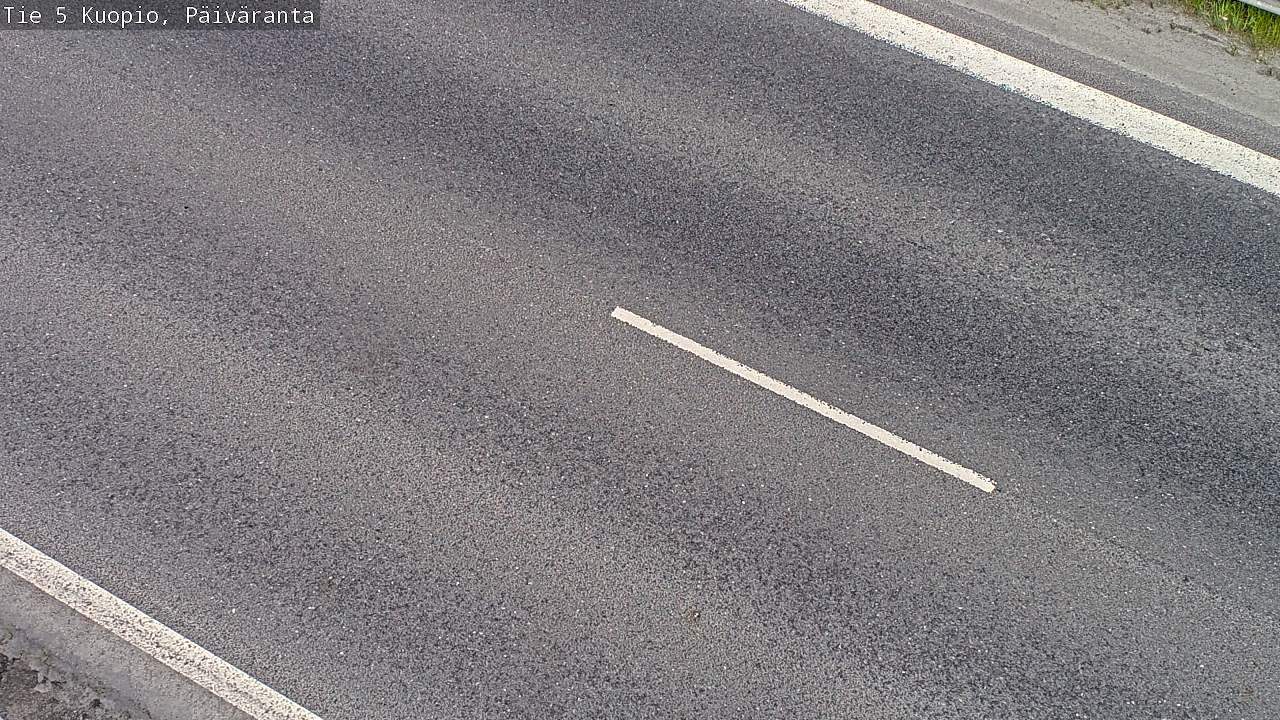 Weather Camera Image Road 5 Kuopio, Päiväranta, Kuopio, Pohjois-Savo