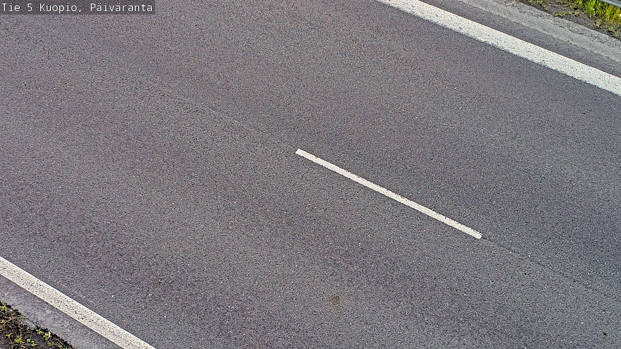 Weather Camera Image Road 5 Kuopio, Päiväranta, Kuopio, Pohjois-Savo