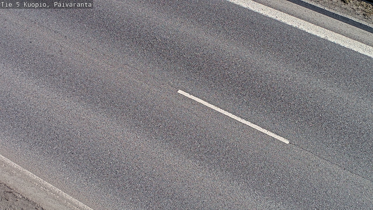 Weather Camera Image Väg 5 Kuopio, Päiväranta, Kuopio, Pohjois-Savo