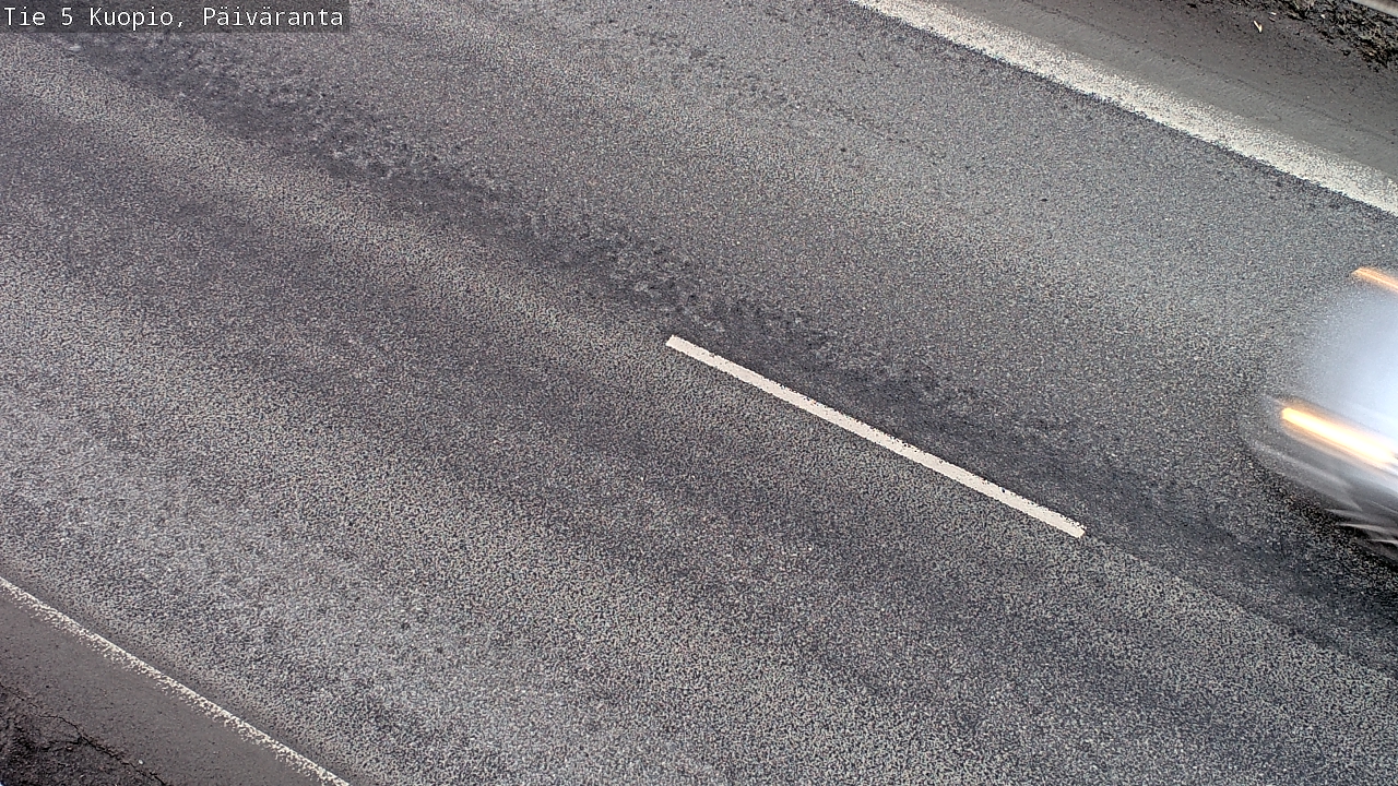 Weather Camera Image Road 5 Kuopio, Päiväranta, Kuopio, Pohjois-Savo