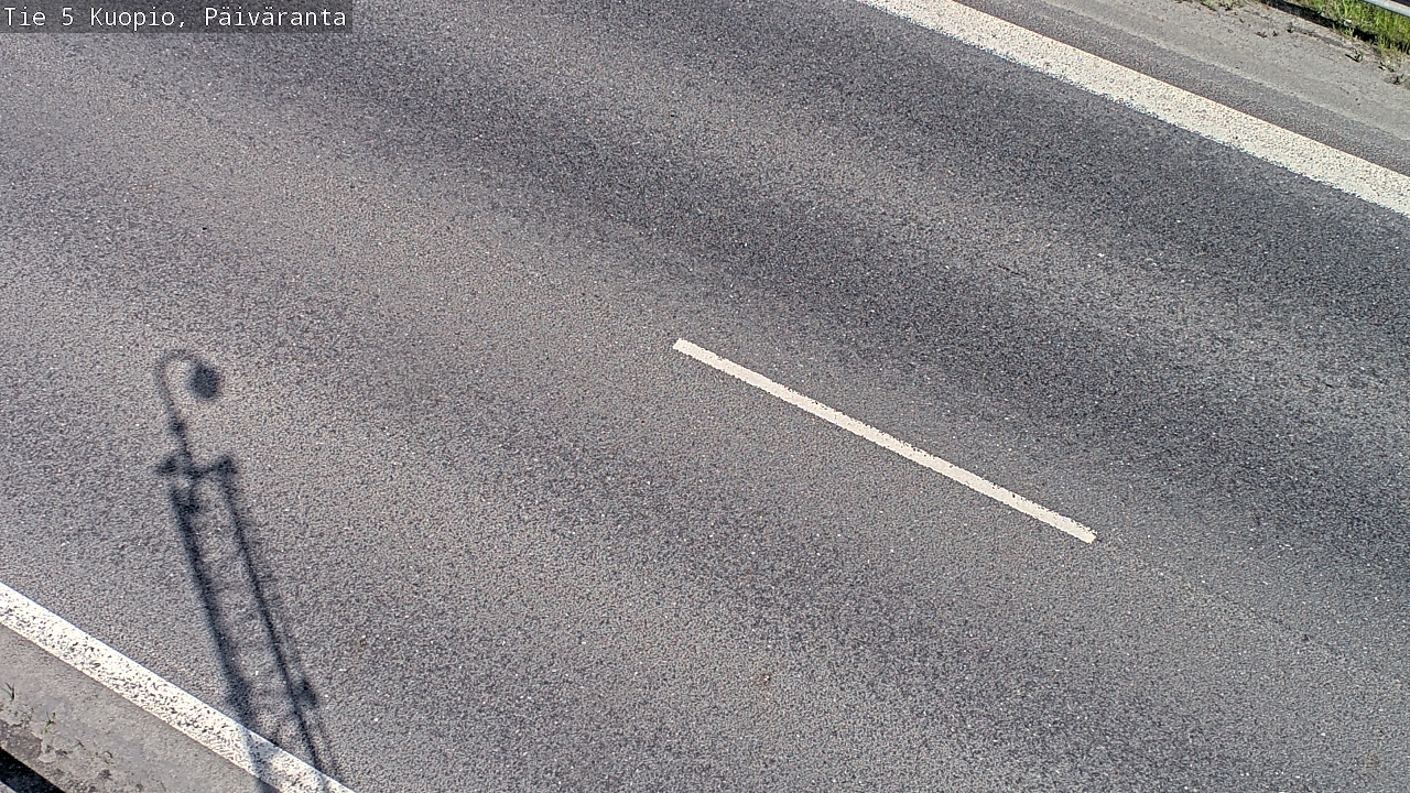 Weather Camera Image Road 5 Kuopio, Päiväranta, Kuopio, Pohjois-Savo