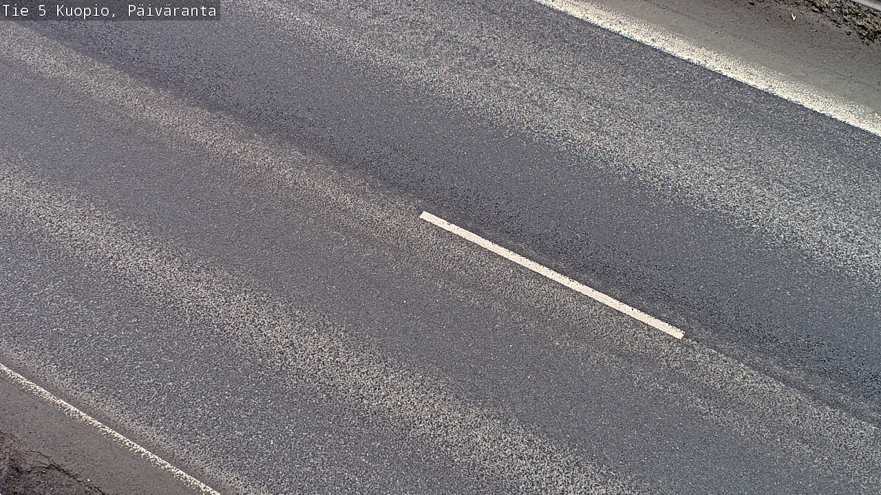 Weather Camera Image Väg 5 Kuopio, Päiväranta, Kuopio, Pohjois-Savo