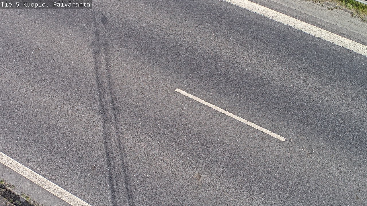 Weather Camera Image Väg 5 Kuopio, Päiväranta, Kuopio, Pohjois-Savo