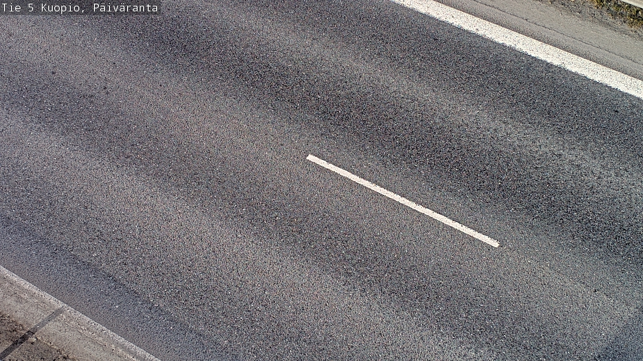 Weather Camera Image Väg 5 Kuopio, Päiväranta, Kuopio, Pohjois-Savo