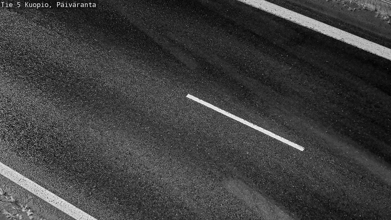 Weather Camera Image Road 5 Kuopio, Päiväranta, Kuopio, Pohjois-Savo